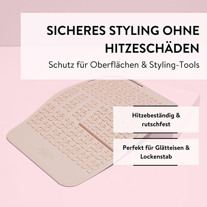 Portable Silicone Heat Resistant Mat - Beige