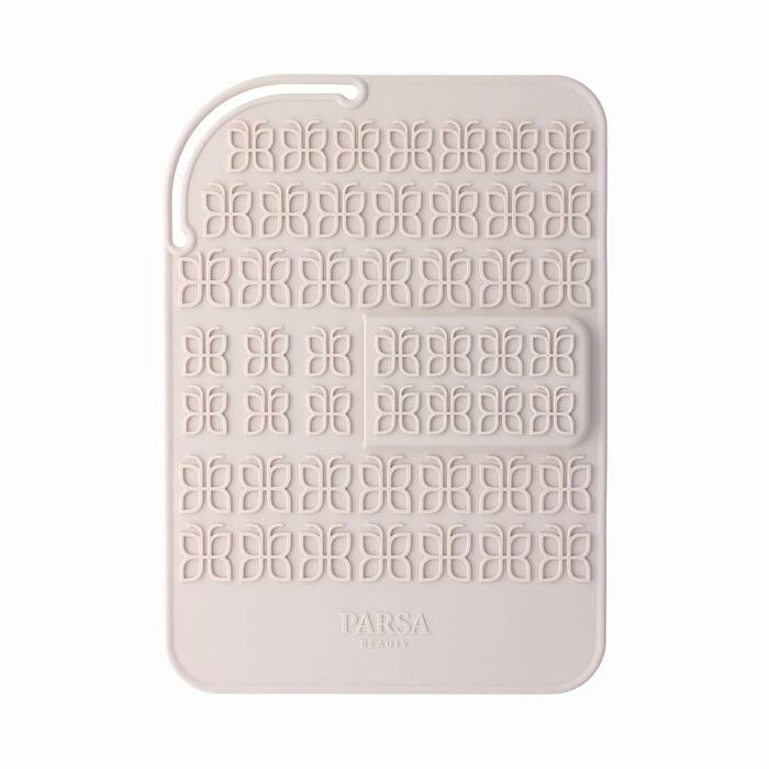 Portable Silicone Heat Resistant Mat - Beige