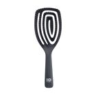 HAIR ID Mixed Bristles Spiral Brush - Black