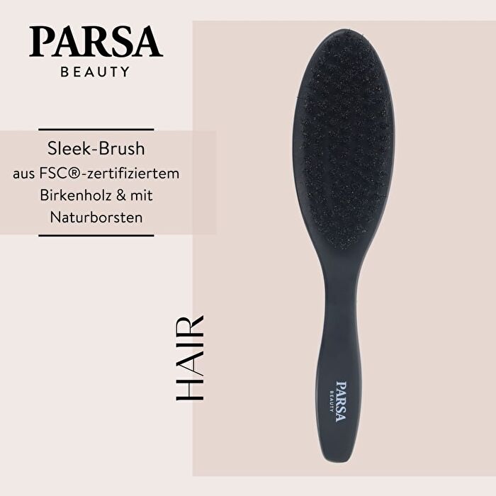 Bristle Hair Brush - Black