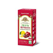 Nutri D-DAY Premium NFC Juice Real Organic Lemon Pomegranate 100% - 20g x 14 sticks