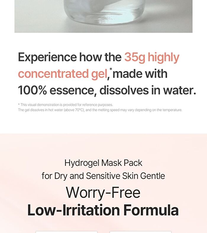 mixsoon PDRN Collagen Hydrogel Mask Set - 35g x 5 sheets