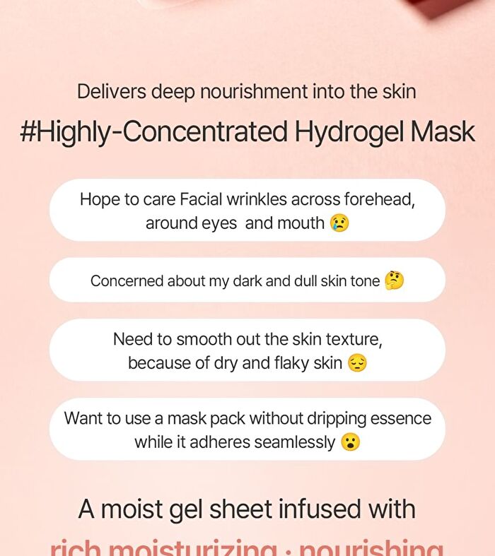 mixsoon PDRN Collagen Hydrogel Mask Set - 35g x 5 sheets