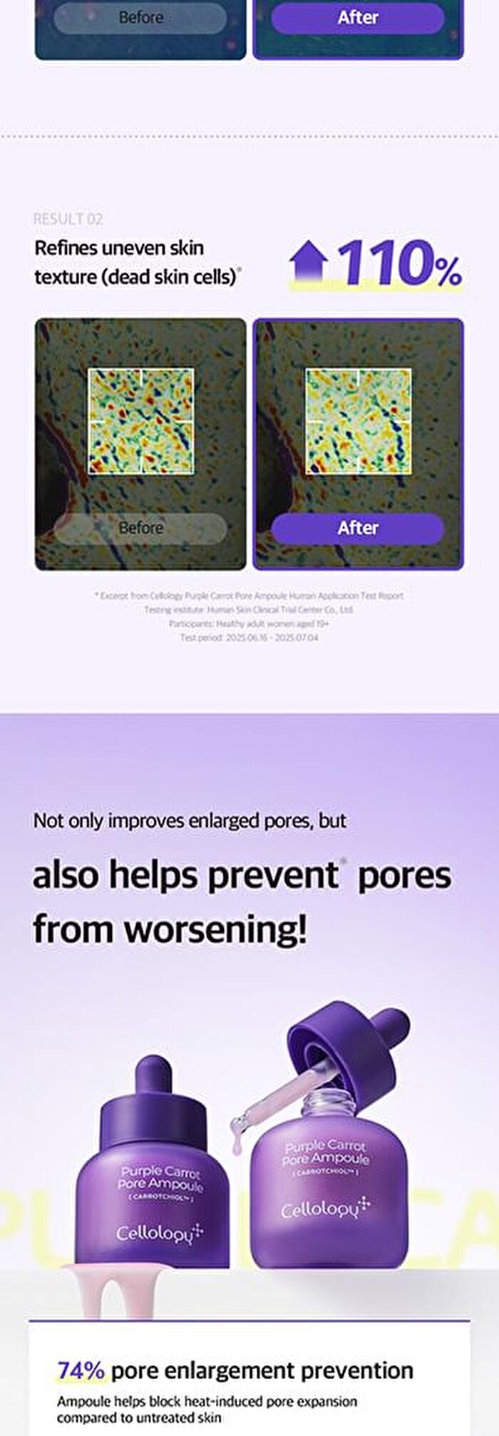 Purple Carrot Pore Ampoule - 30ml