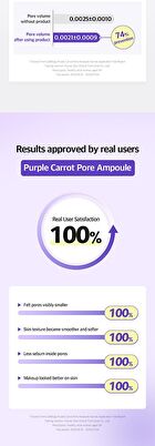Purple Carrot Pore Ampoule - 30ml