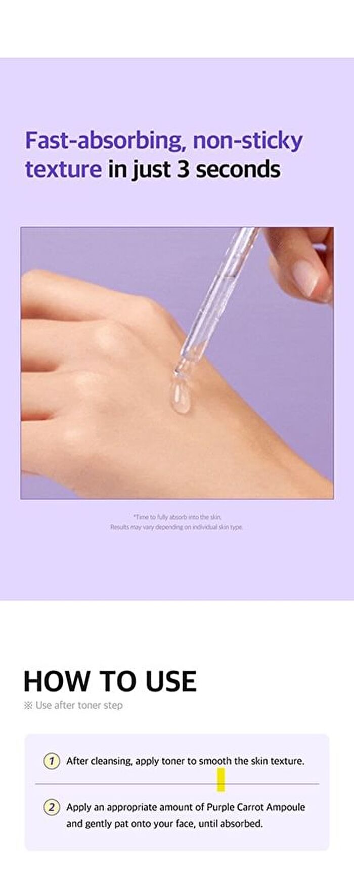 Purple Carrot Pore Ampoule - 30ml