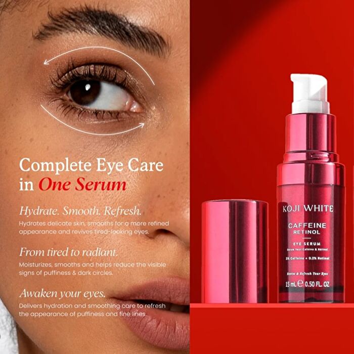 3% Caffeine + 0.2% Retinol Eye Serum - 15ml