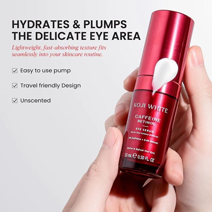 3% Caffeine + 0.2% Retinol Eye Serum - 15ml