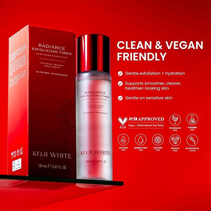 Radiance Exfoliating Toner 5% PHA BHA + 2% Niacinamide - 150ml