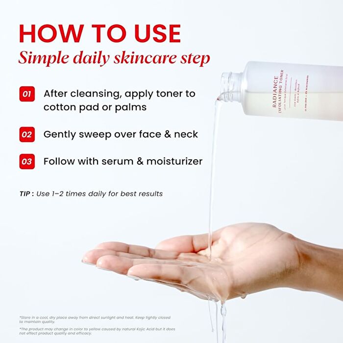 Radiance Exfoliating Toner 5% PHA BHA + 2% Niacinamide - 150ml