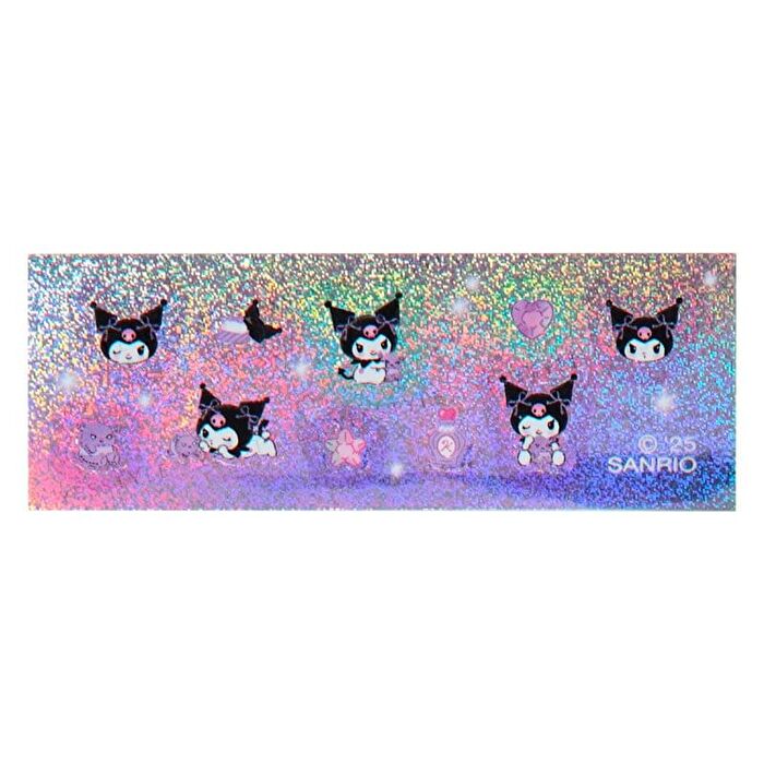 Kuromi Nail Color & Stickers - 1 set
