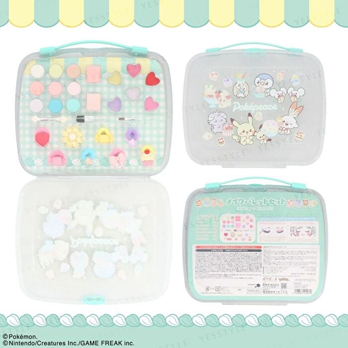 Shobido Pokemon Peaceful Place Makeup Palette Set Green - 1 set