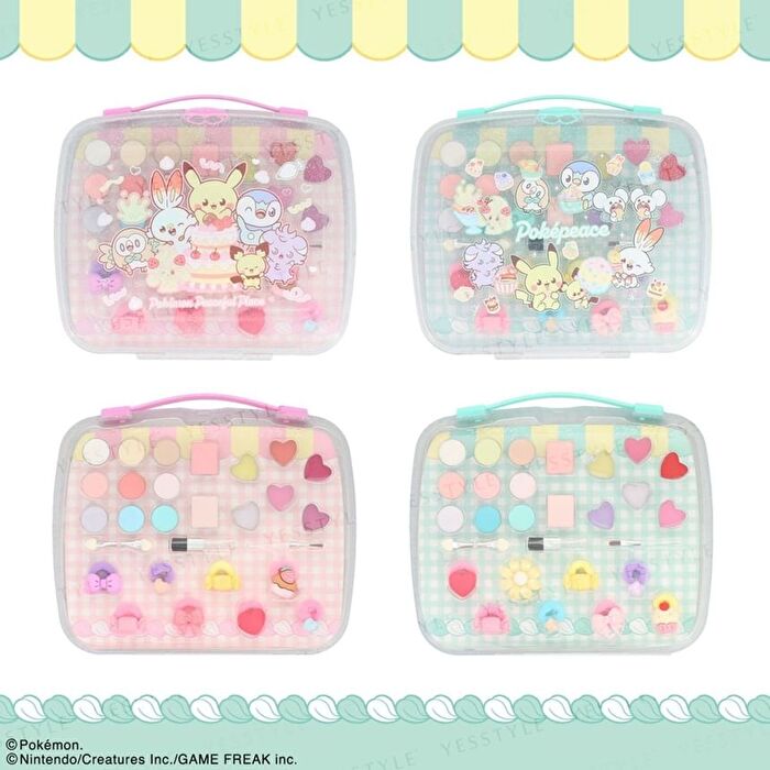 Shobido Pokemon Peaceful Place Makeup Palette Set Green - 1 set
