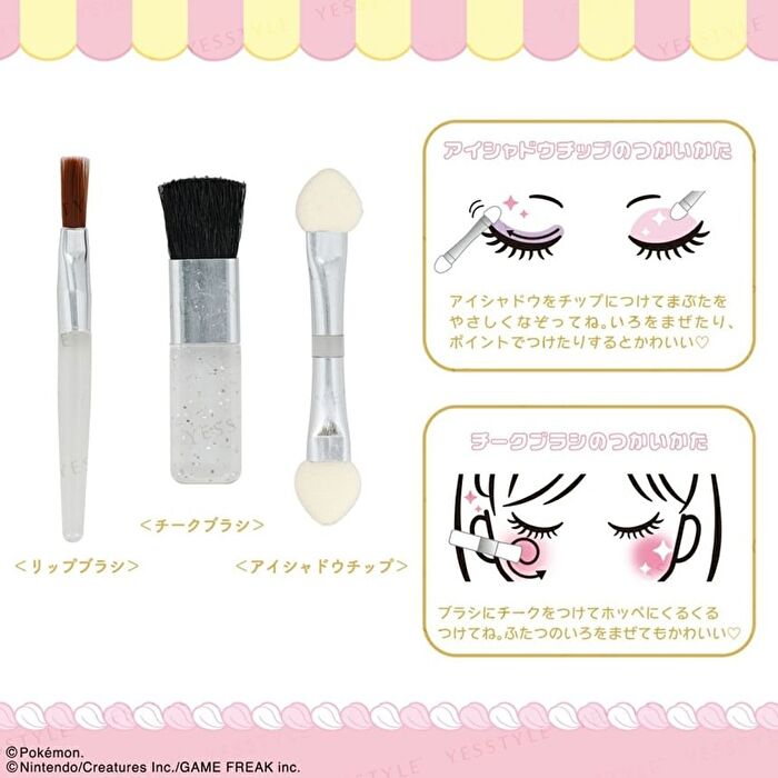 Shobido Pokemon Peaceful Place Makeup Palette Set Pink - 1 set