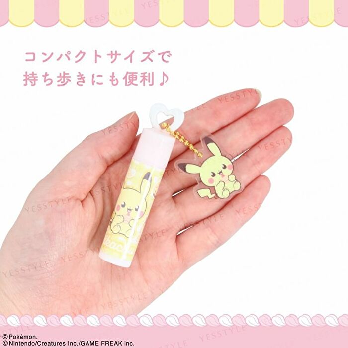 Pokemon Pokepeace Pochama Lip Balm With Charm - 1 set
