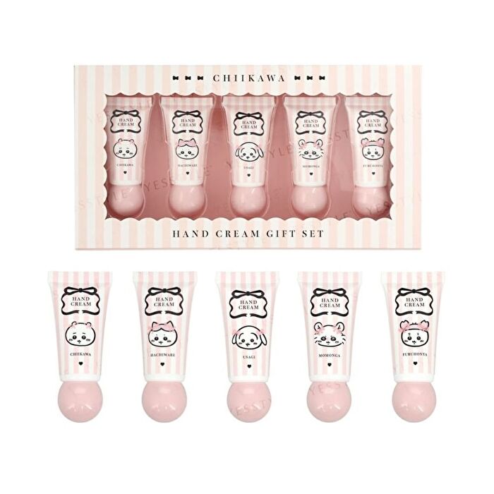 Shobido Chiikawa Hand Cream Gift Set Ribbon - 10g x 5