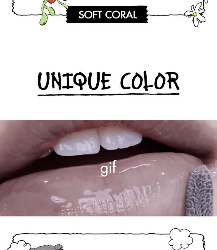 romand X ZO&FRIENDS The Juicy Lasting Tint - 4 Colors - #36 Kitten Lychee