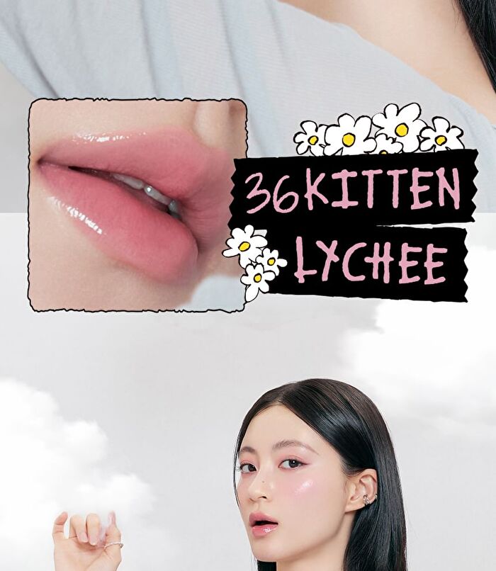 romand X ZO&FRIENDS The Juicy Lasting Tint - 4 Colors - #36 Kitten Lychee