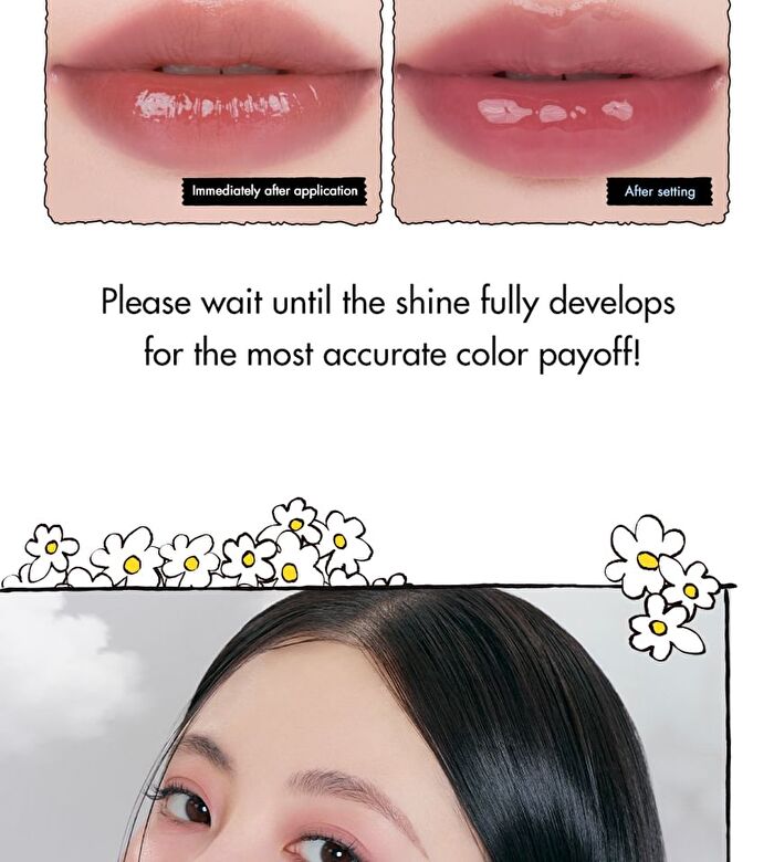 romand X ZO&FRIENDS The Juicy Lasting Tint - 4 Colors - #36 Kitten Lychee