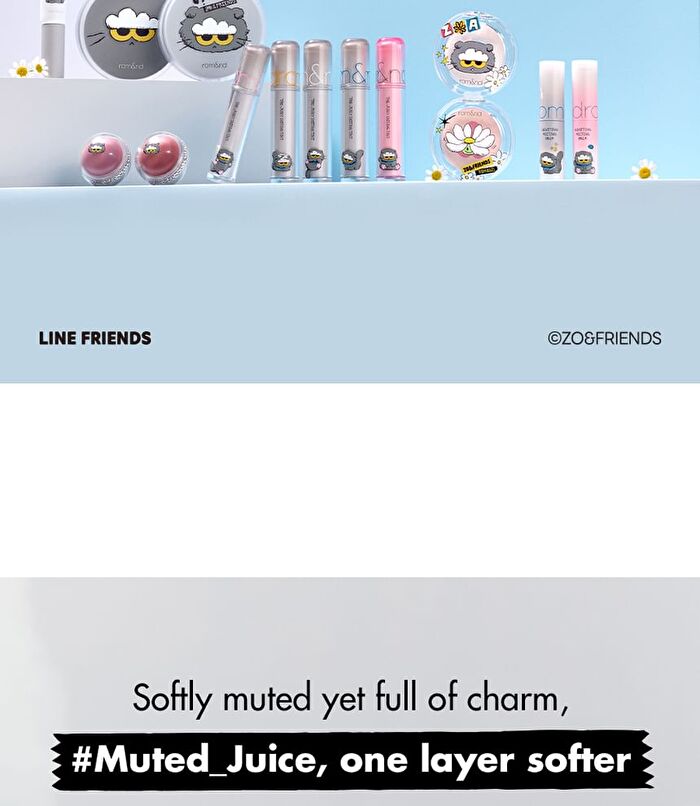romand X ZO&FRIENDS The Juicy Lasting Tint - 4 Colors - #36 Kitten Lychee