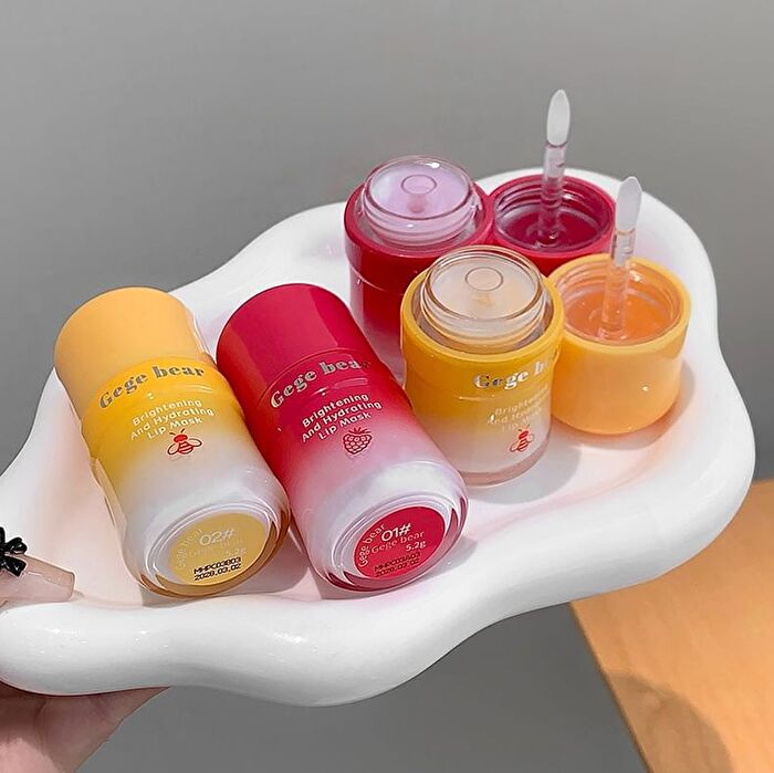 Brightening And Moisturising Lip Mask - 2 Flavors - #02 Honey - 5.2g