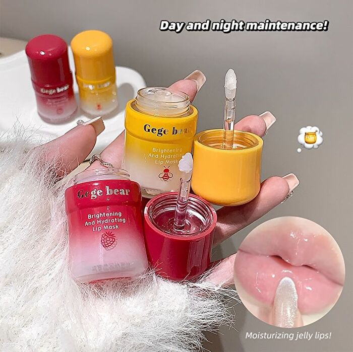 Brightening And Moisturising Lip Mask - 2 Flavors - #02 Honey - 5.2g