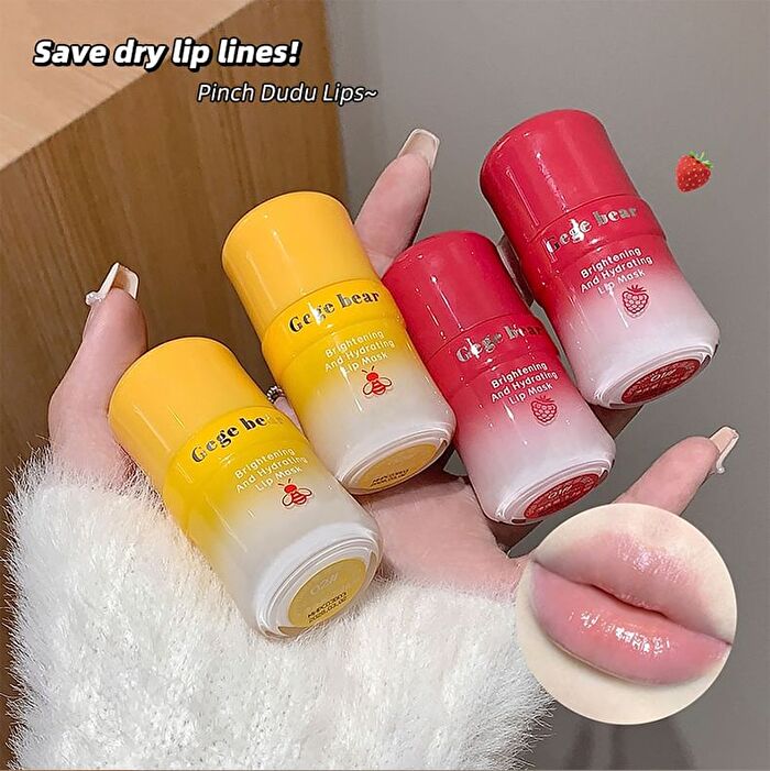 Brightening And Moisturising Lip Mask - 2 Flavors - #02 Honey - 5.2g