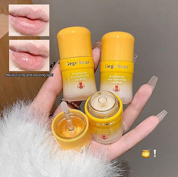 Brightening And Moisturising Lip Mask - 2 Flavors - #02 Honey - 5.2g