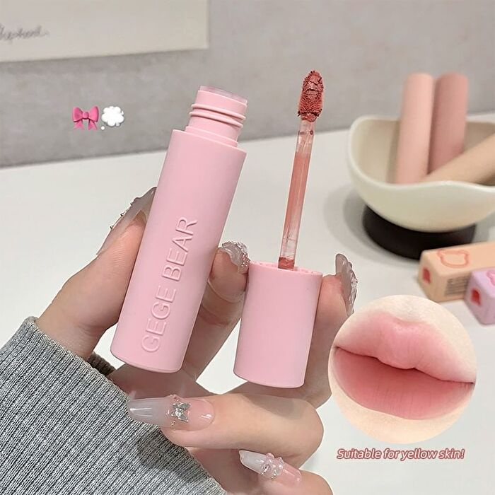 Macaron Powder Mist Lip Mud - 7 Colors - #06 Sweet Pink - 2.5g