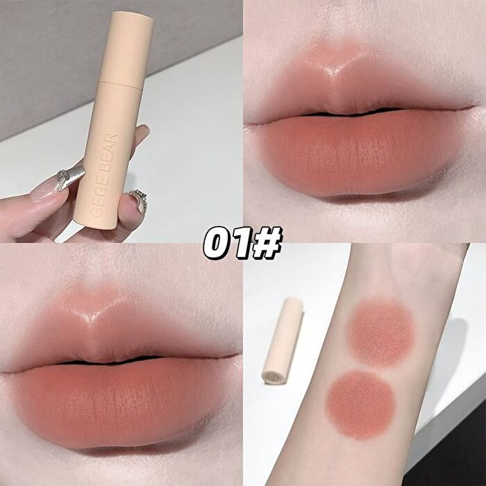 Macaron Powder Mist Lip Mud - 7 Colors - #06 Sweet Pink - 2.5g