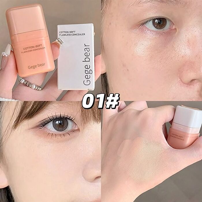 Cotton-Soft Flawless Concealer - 3 Shades - #01 Peach Salmon - 10g