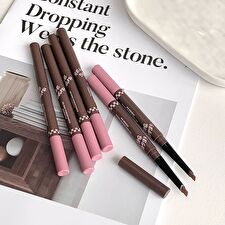 Gege Bear Duo Eyebrow Pencil & Mascara 5 Colors - #05 Smoke Pink - 280mg+2g