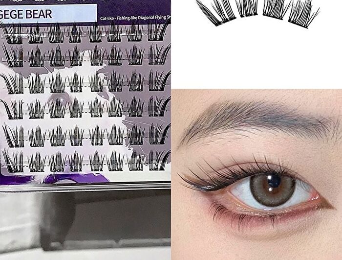 Glue-Free False Eyelashes - 6 Types - #02 Puppy Style