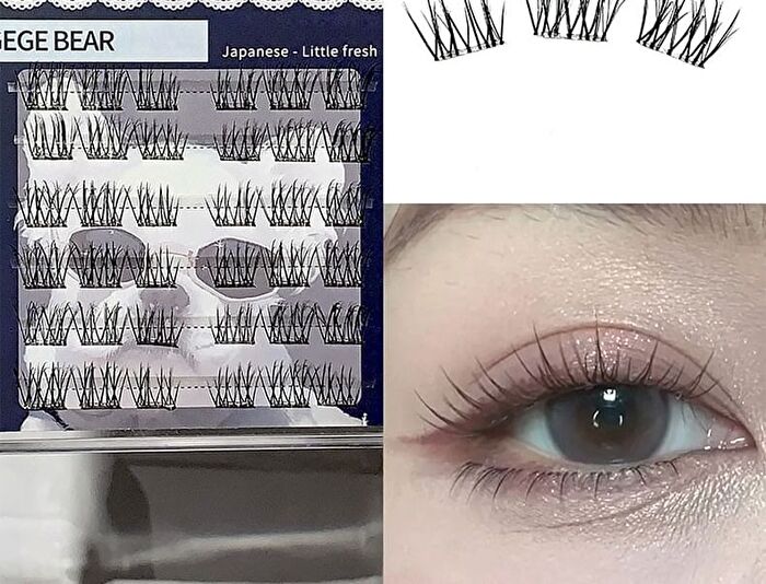 Glue-Free False Eyelashes - 6 Types - #02 Puppy Style