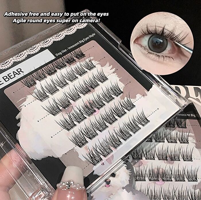 Glue-Free False Eyelashes - 6 Types - #03 Korean Girl Group Style