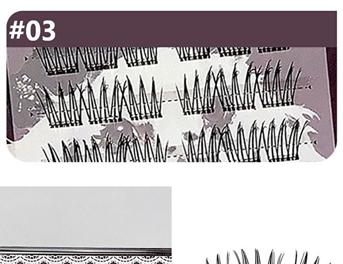 Glue-Free False Eyelashes - 6 Types - #05 Japanese Style