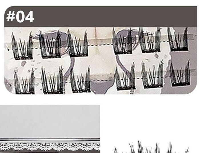 Glue-Free False Eyelashes - 6 Types - #05 Japanese Style