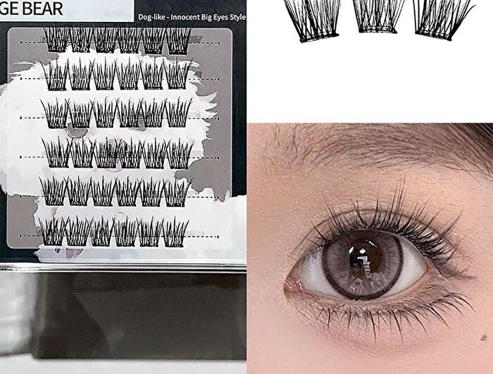 Glue-Free False Eyelashes - 6 Types - #06 Baby Curl Style