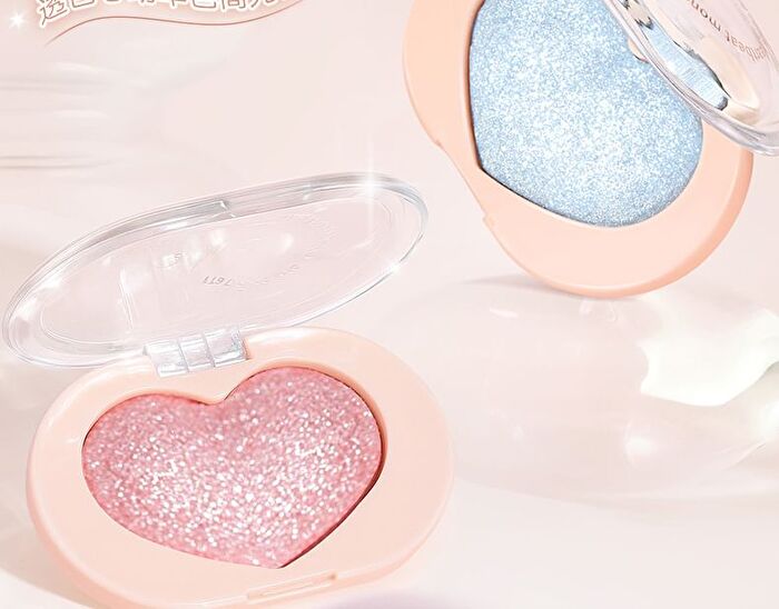Translucent Heartbeat Monochrome Highlighter Cream - 5 Colors - 1# Crushed Champagne - 4.5g
