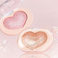 Translucent Heartbeat Monochrome Highlighter Cream - 5 Colors - 1# Crushed Champagne - 4.5g