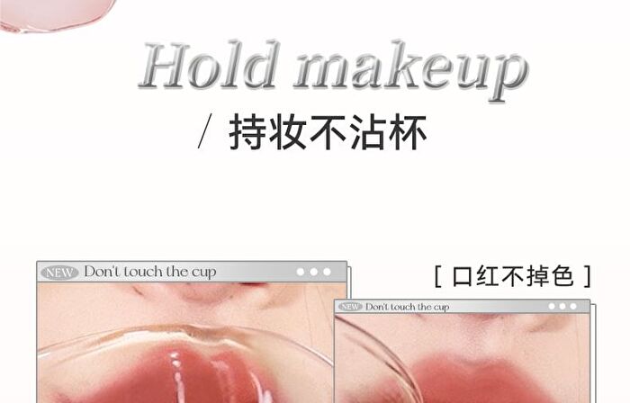 Silky Mist Color-lock Non-Stick Cup Lipstick - 6 Colors - 139# Oolong Peach Pink - 1.9g