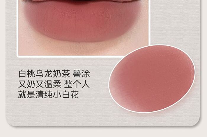 Silky Mist Color-lock Non-Stick Cup Lipstick - 6 Colors - 139# Oolong Peach Pink - 1.9g