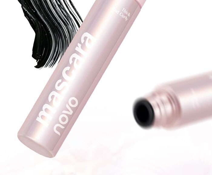 Feather Fine Curling Mascara - 2 Colors - 01# Black - 4g