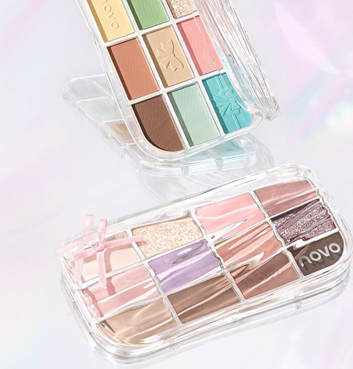 Phantom 12-Color Miracle Eyeshadow Palette - 3 Types - 01# Little Birdie - 13.6g