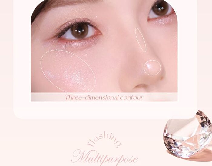 Dazzling Vivid Quad Eyeshadow Palette - 3 Types - 01# Cowherd Drill Flash - 4.8g
