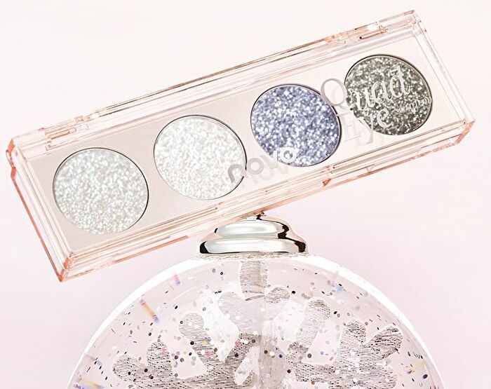 Dazzling Vivid Quad Eyeshadow Palette - 3 Types - 01# Cowherd Drill Flash - 4.8g
