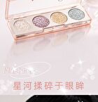 Dazzling Vivid Quad Eyeshadow Palette - 3 Types - 01# Cowherd Drill Flash - 4.8g