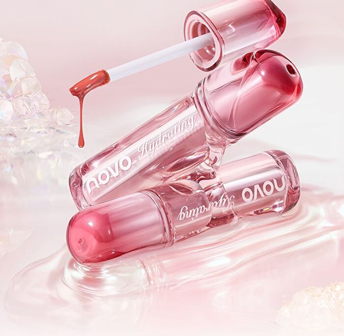 Zero-Sensation Mirror Hydrating Lip Gloss - 6 Colors - 01# Mocha Brown - 2g