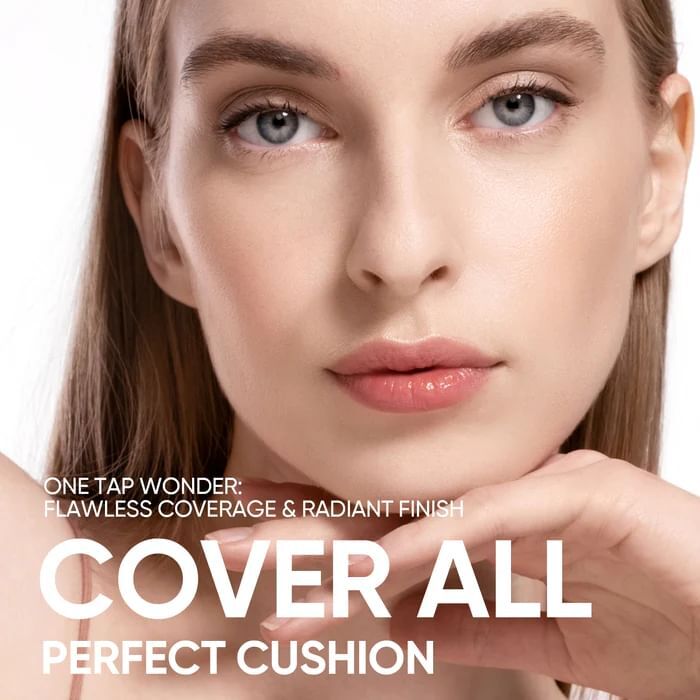 Skintific Cover All Perfect Cushion - 6 Shades - 01W Warm Vanilla - 11g