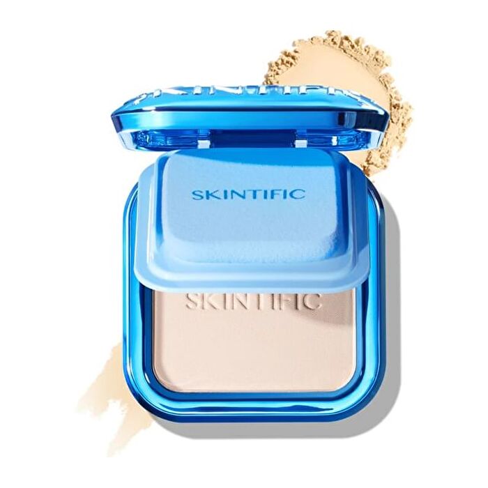 Skintific Ultra Cover Powder Foundation - 6 Shades - 02 Ivory - 9g